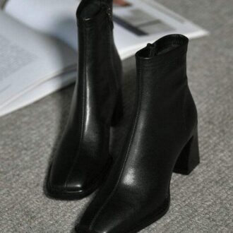 بوت پاشنه دار مربعی