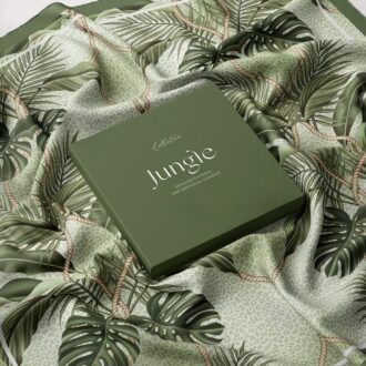 روسری ابریشم جانگل